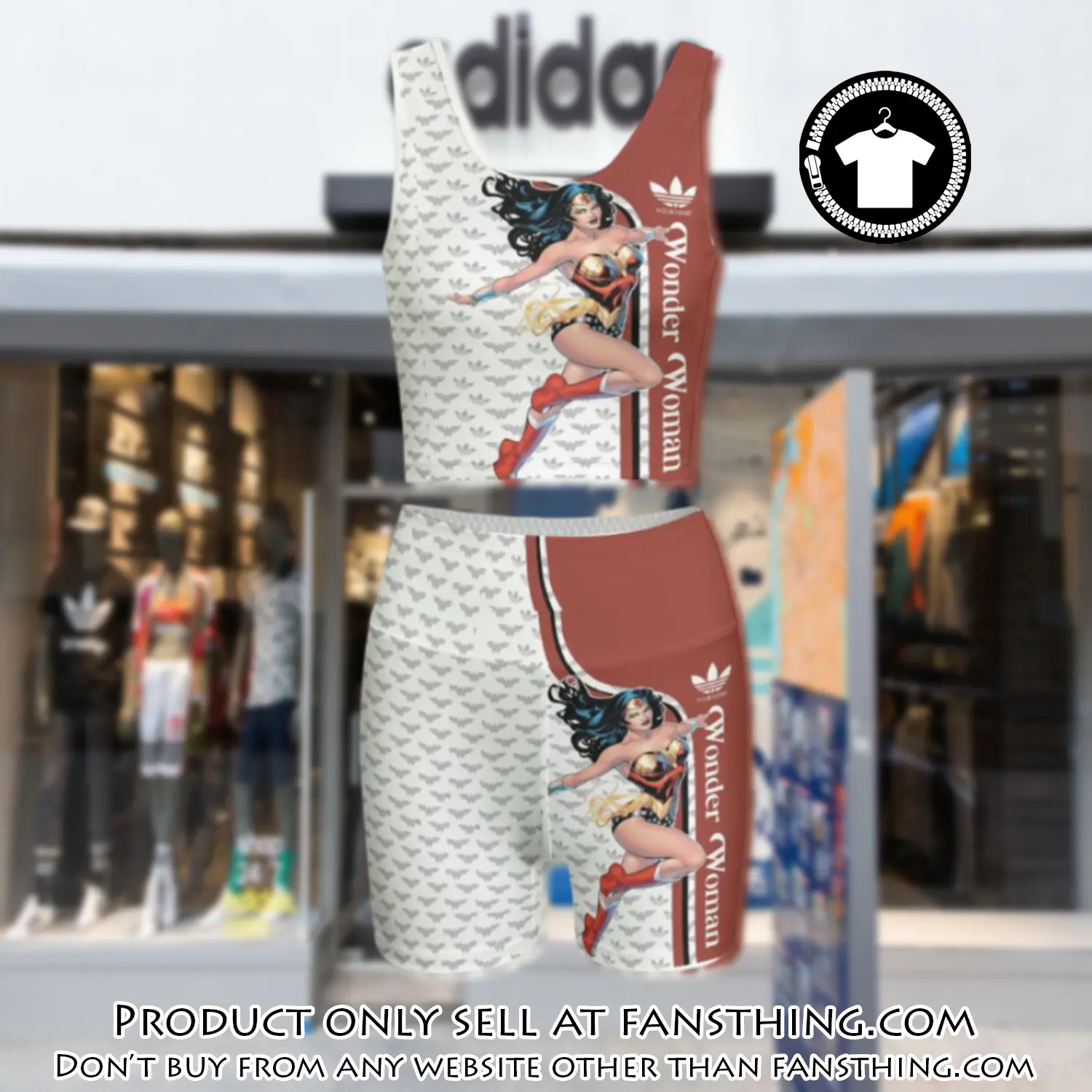 Adidas wonder woman summer women sport bra yoga set running outfit sby1036 fst0700584